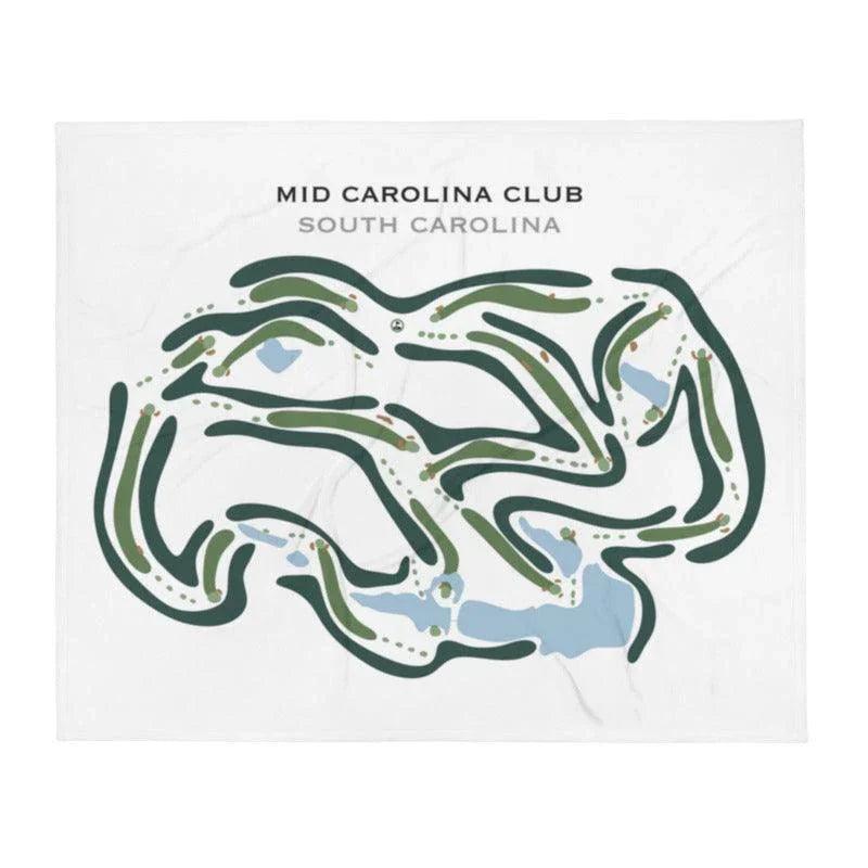 Mid Carolina Club, South Carolina - Printed Golf Courses