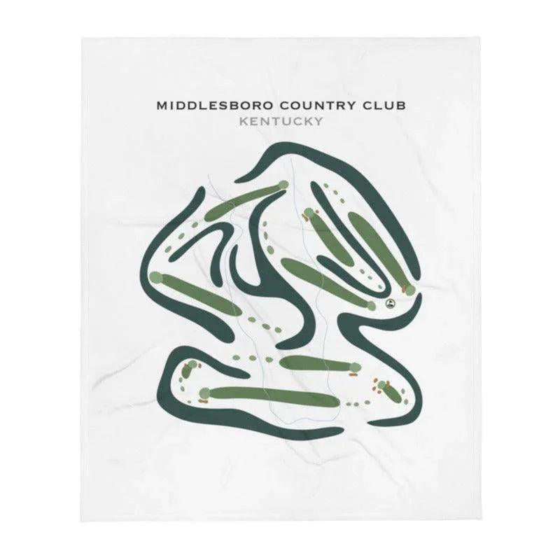 Middlesboro Country Club, Kentucky - Printed Golf Courses