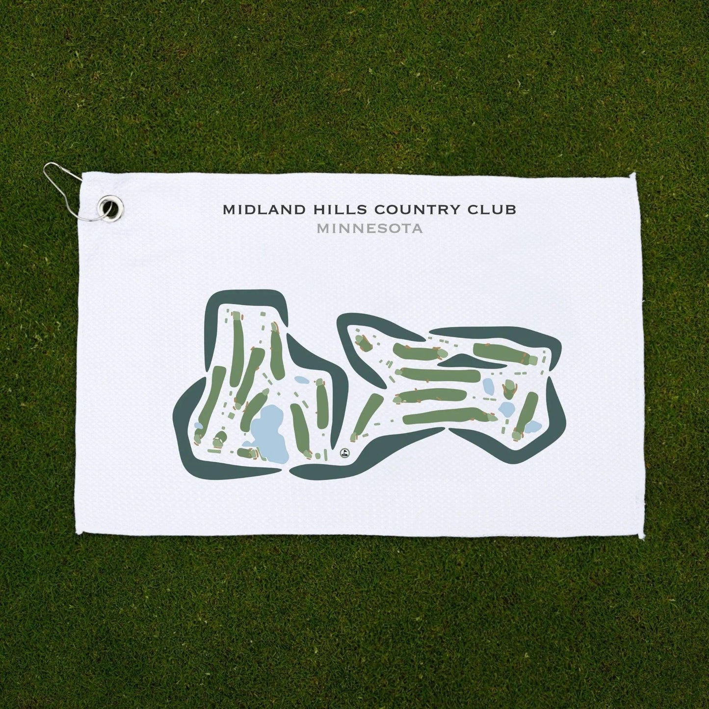 Midland Hills Country Club, Minnesota - Printed Golf Courses