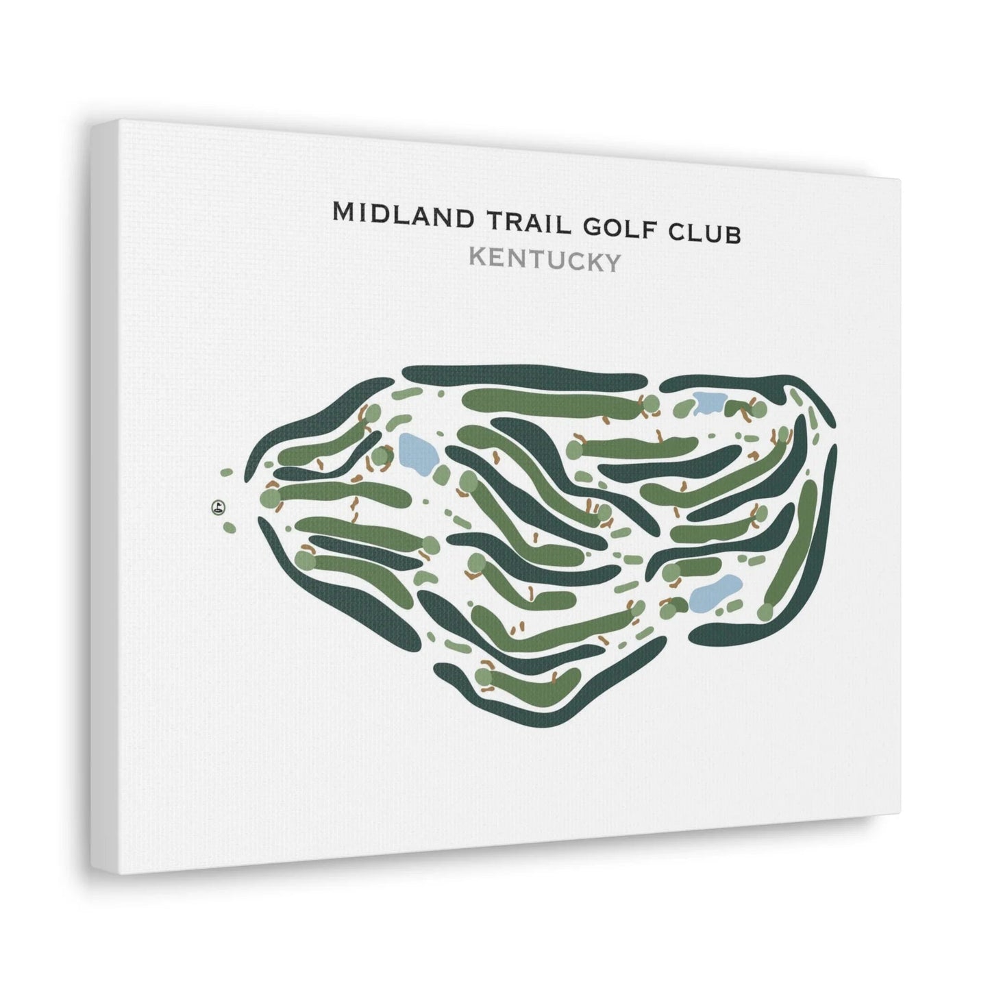 Midland Trail Golf Club, Kentucky - Printed Golf Course