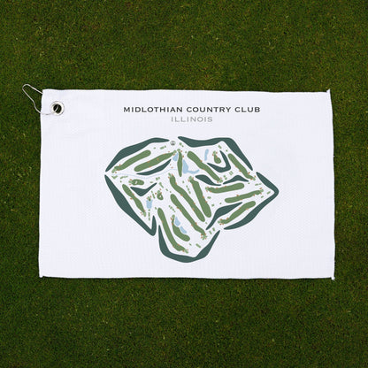 Midlothian Country Club, Illinois - Printed Golf Courses
