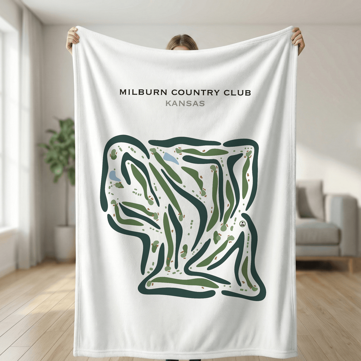 Milburn Country Club, Kansas - Printed Golf Courses