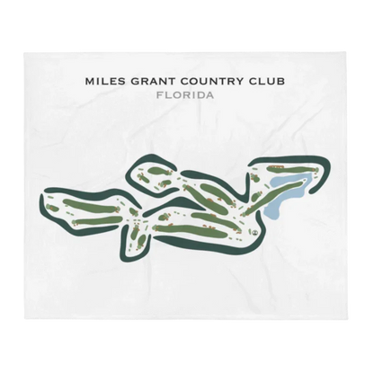 Miles Grant Country Club, Florida - Printed Golf Courses