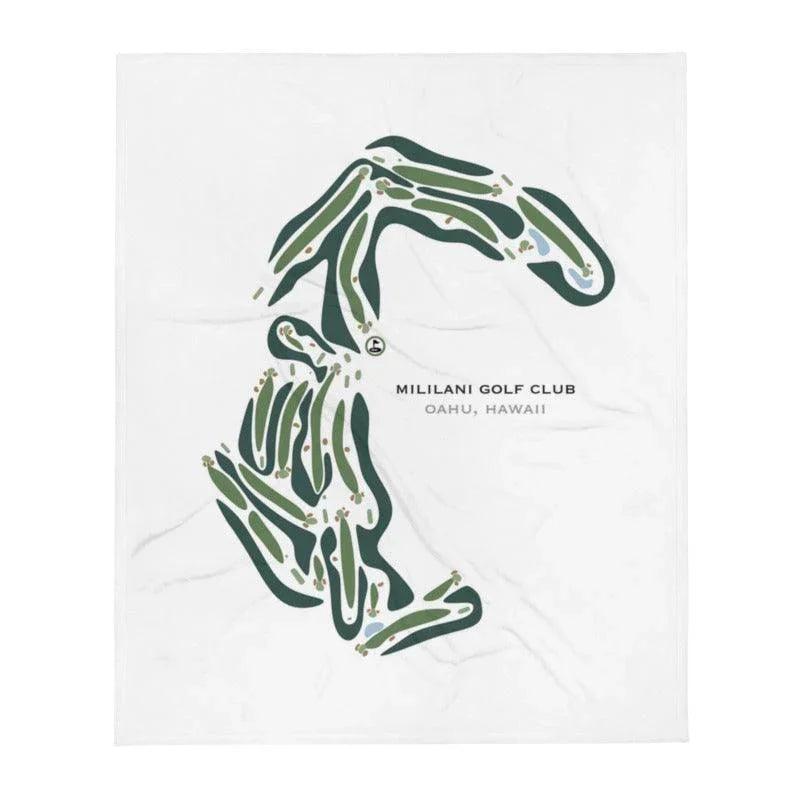 Mililani Golf Club, Oahu, Hawaii - Printed Golf Courses