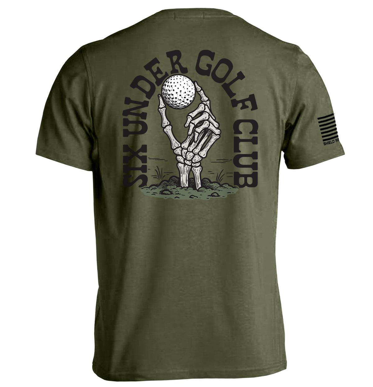 Six Under Golf Club (Back Print)