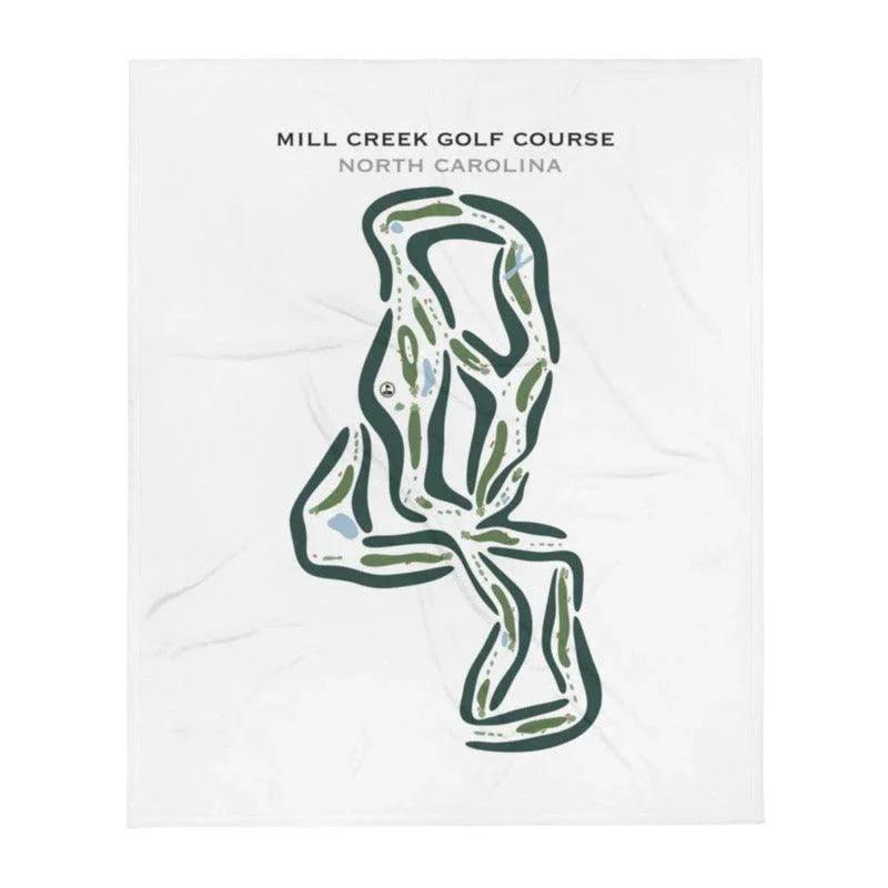 Mill Creek Golf Course, North Carolina - Printed Golf Courses