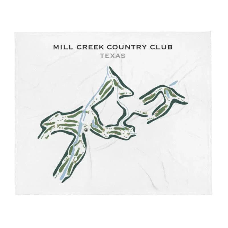 Mill Creek Country Club, Texas - Printed Golf Course