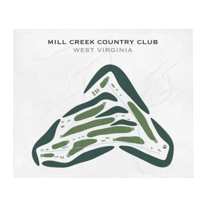 Mill Creek Country Club, West Virginia - Printed Golf Courses