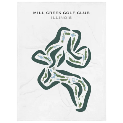 Mill Creek Golf Club, Illinois - Printed Golf Courses