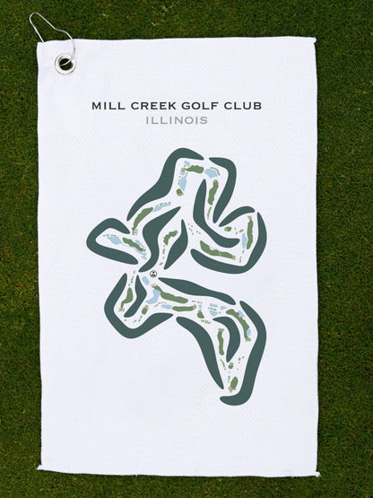 Mill Creek Golf Club, Illinois - Printed Golf Courses