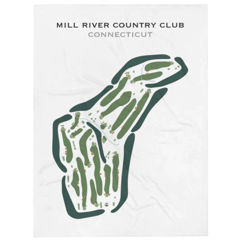 Mill River Country Club, Connecticut - Printed Golf Courses