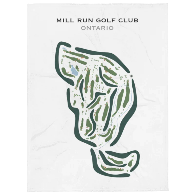 Mill Run Golf Club, Ontario, Canada - Printed Golf Courses