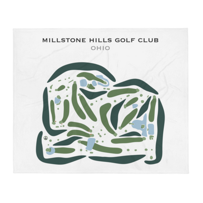 Millstone Hills Golf Club, Ohio - Printed Golf Courses