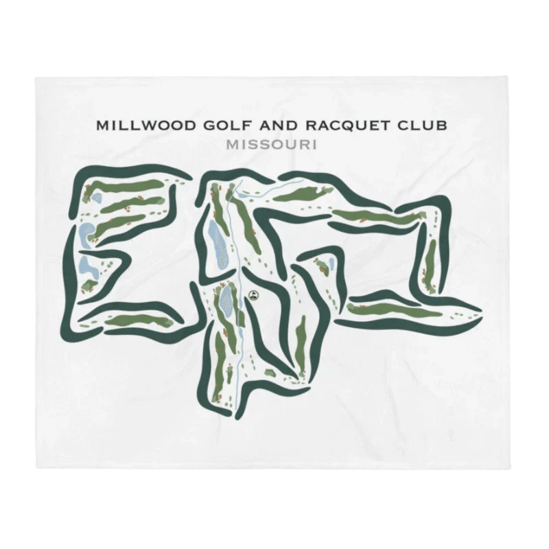 Millwood Golf & Racquet Club, Missouri - Printed Golf Courses
