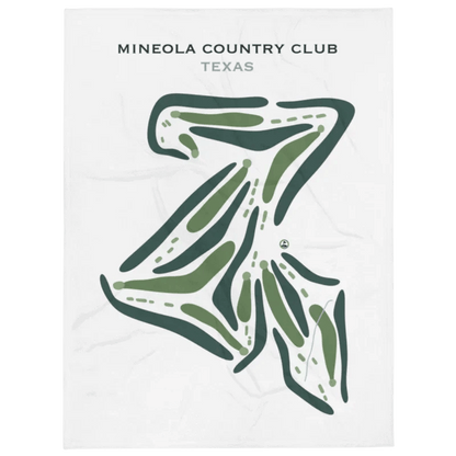 Mineola Country Club, Texas - Printed Golf Course