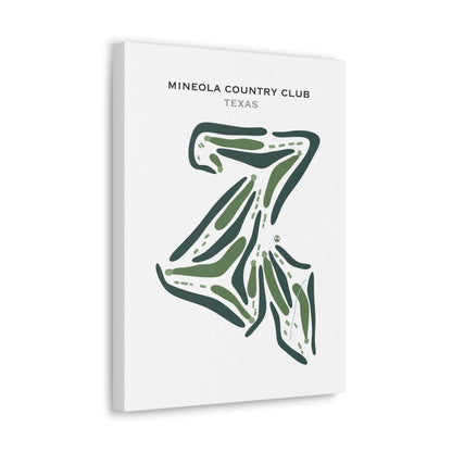 Mineola Country Club, Texas - Printed Golf Course
