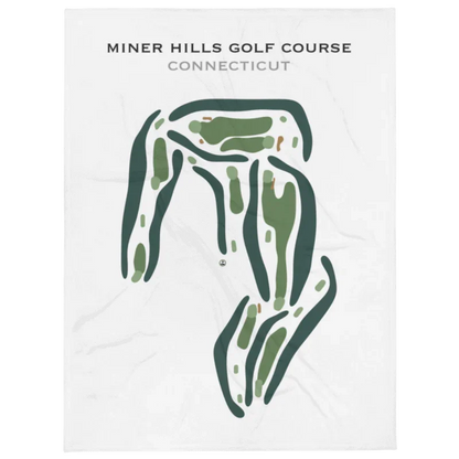 Miner Hills Golf Course, Connecticut - Printed Golf Courses