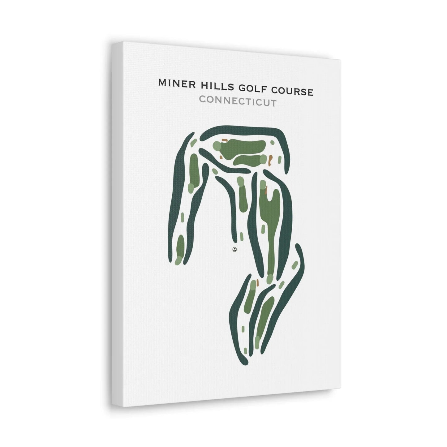 Miner Hills Golf Course, Connecticut - Printed Golf Courses