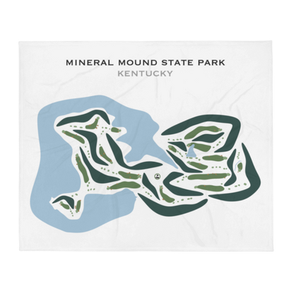 Mineral Mound State Park Golf Course, Kentucky - Printed Golf Courses