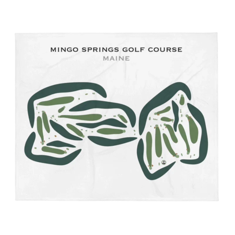 Mingo Springs Golf Course, Maine - Printed Golf Courses