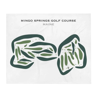 Mingo Springs Golf Course, Maine - Printed Golf Courses