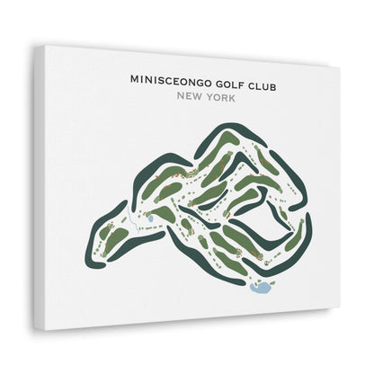 Minisceongo Golf Club, New York - Printed Golf Courses