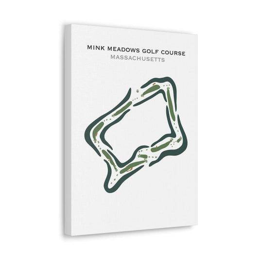 Mink Meadows Golf Course, Massachusetts - Printed Golf Courses