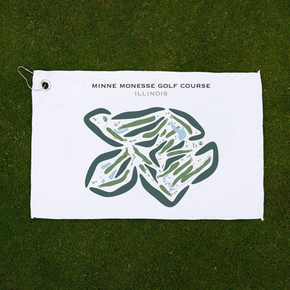 Minne Monesse Golf Course, Illinois - Printed Golf Courses