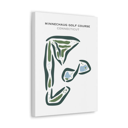 Minnechaug Golf Course, Connecticut - Printed Golf Courses