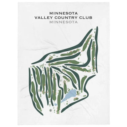 Minnesota Valley Country Club, Minnesota - Printed Golf Course