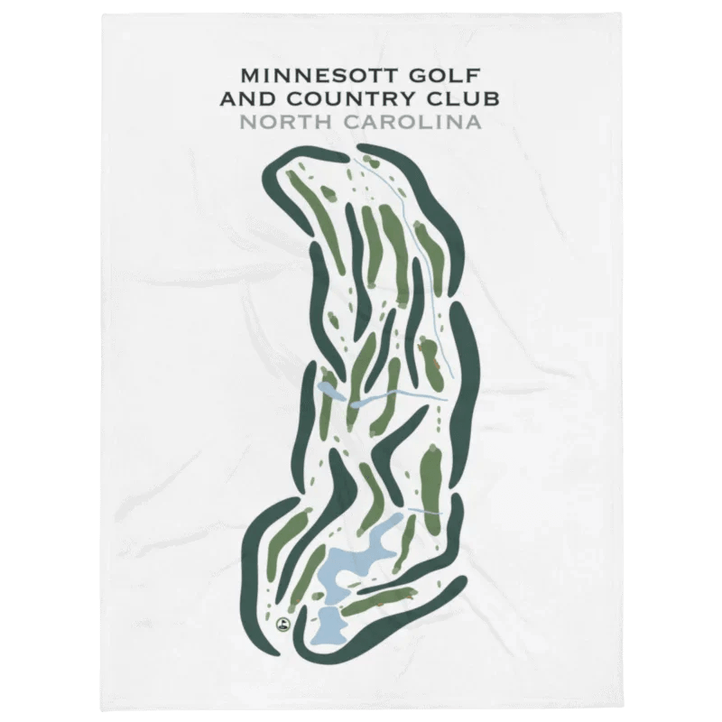 Minnesott Golf and Country Club, North Carolina - Printed Golf Courses