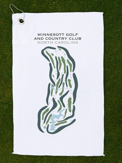 Minnesott Golf and Country Club, North Carolina - Printed Golf Courses