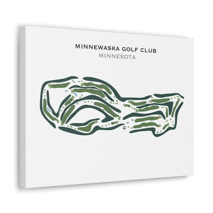 Minnewaska Golf Club, Minnesota - Printed Golf Courses