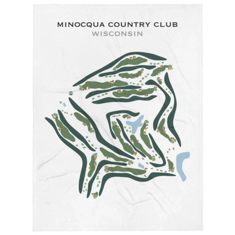 Minocqua Country Club, Wisconsin - Printed Golf Courses