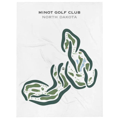 Minot Country Club, North Dakota - Printed Golf Courses