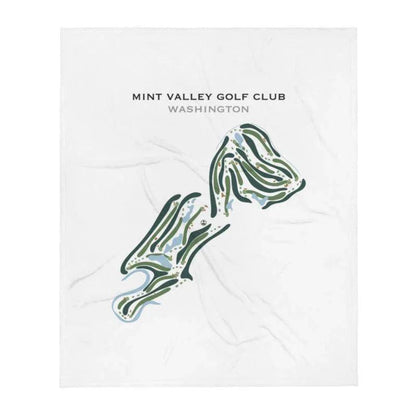 Mint Valley Golf Club, Washington - Printed Golf Courses