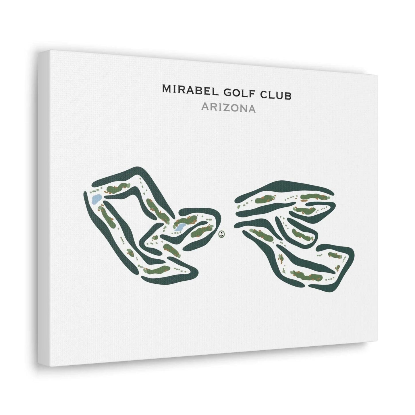 Mirabel Golf Club, Arizona - Printed Golf Courses