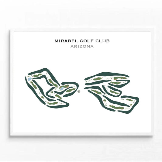 Mirabel Golf Club, Arizona - Printed Golf Courses