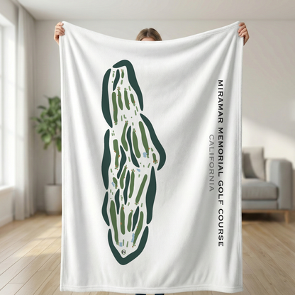 Miramar Memorial Golf Course, California - Printed Golf Courses