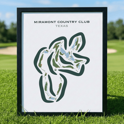 Miramont Country Club, Texas - Printed Golf Courses