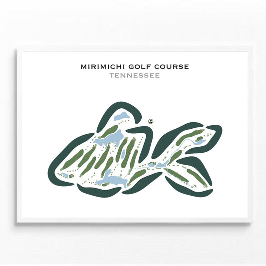 Mirimichi Golf Course, Tennessee - Printed Golf Courses