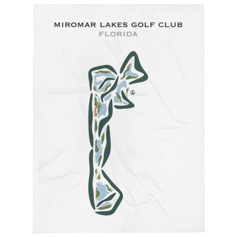 Miromar Lakes Golf Club, Florida - Printed Golf Courses