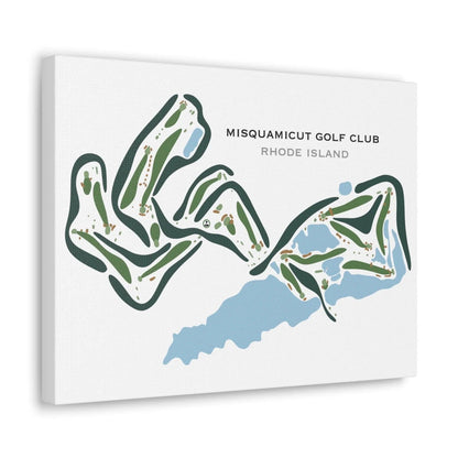 Misquamicut Golf Club, Watch Hill, Rhode Island - Printed Golf Courses