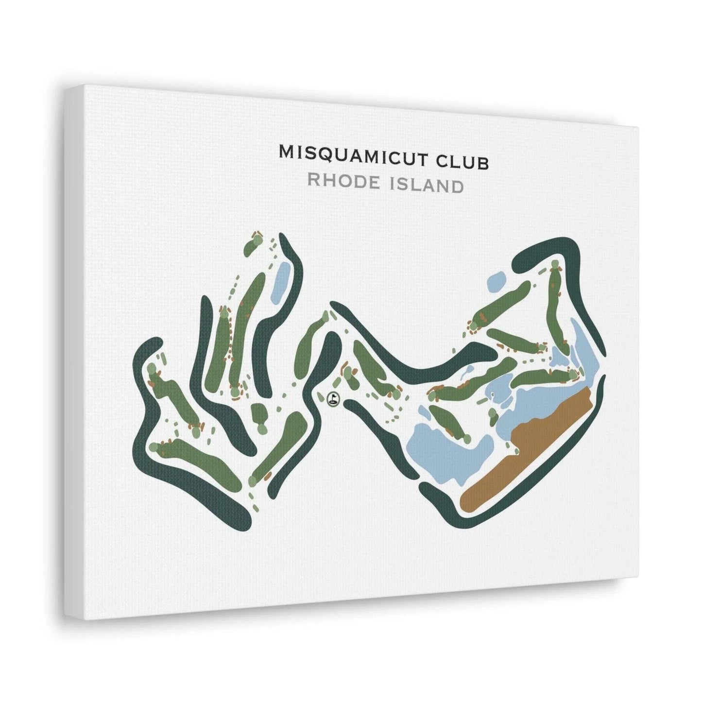 Misquamicut Club, Rhode Island - Printed Golf Course