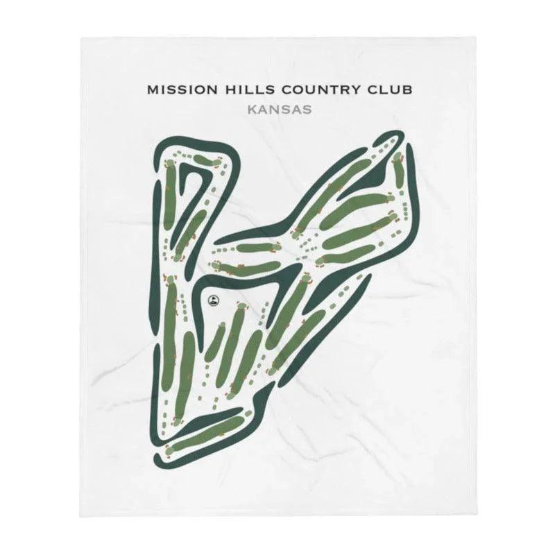 Mission Hills Country Club, Kansas - Printed Golf Courses