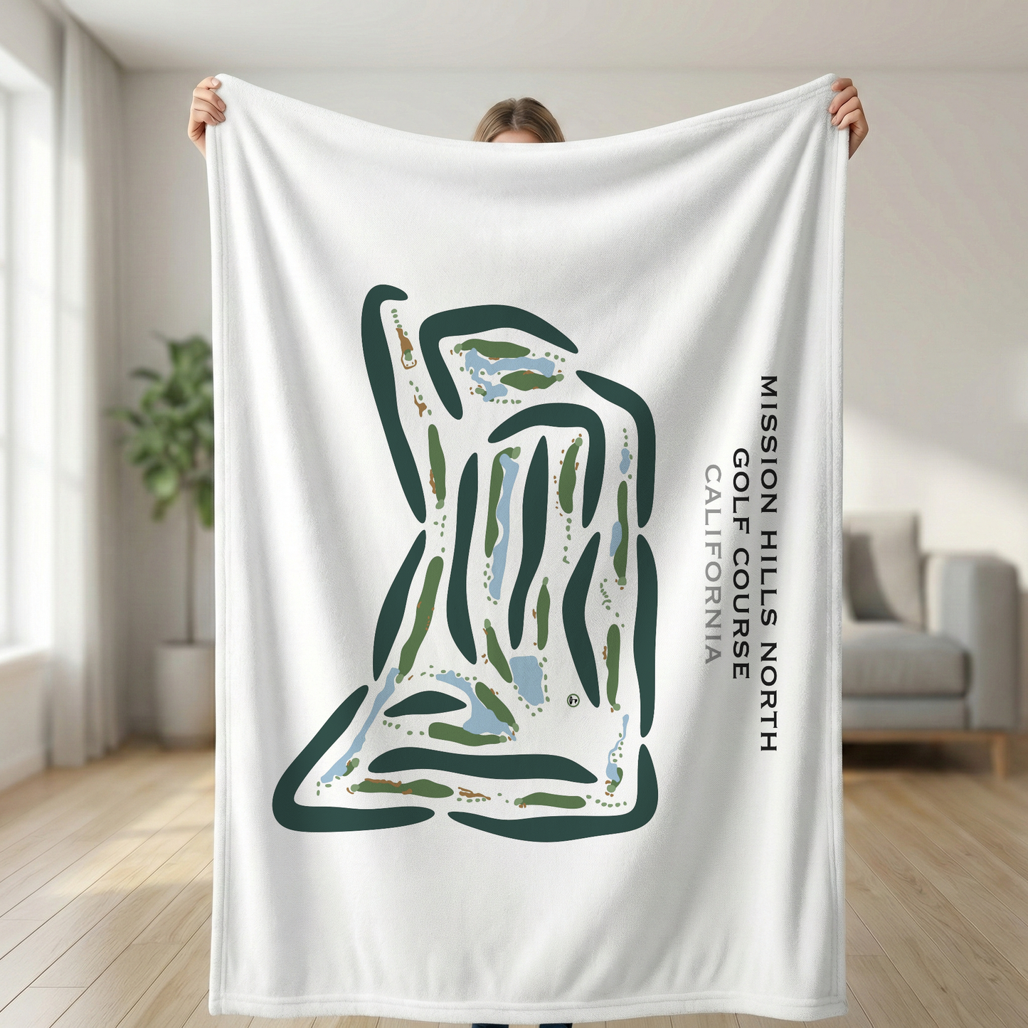 Mission Hills North Golf Course, California - Printed Golf Courses