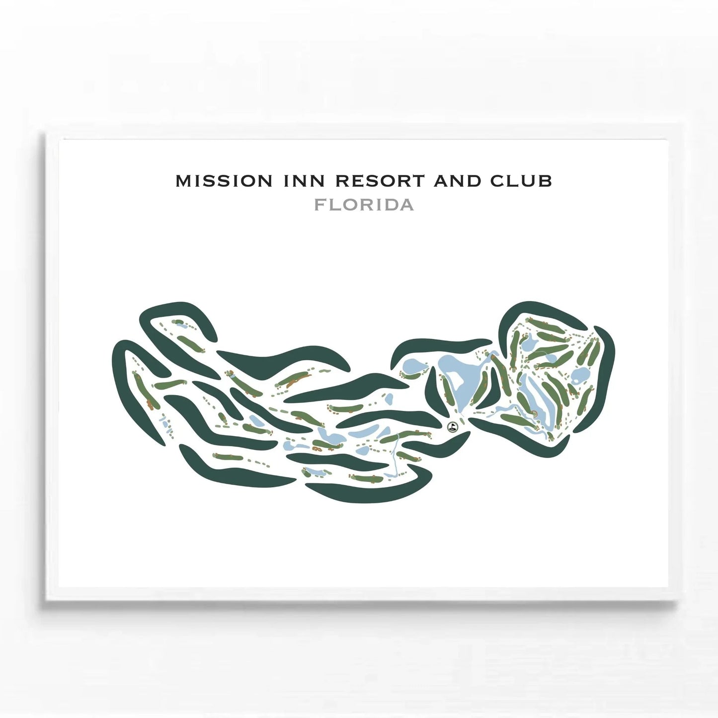 Mission Inn Resort & Club, Florida - Printed Golf Courses