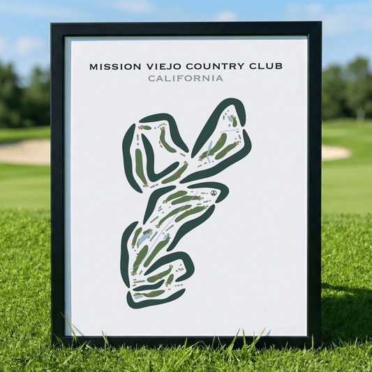 Mission Viejo Country Club, California - Printed Golf Courses