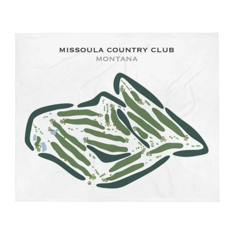 Missoula Country Club, Montana - Printed Golf Courses