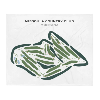 Missoula Country Club, Montana - Printed Golf Courses